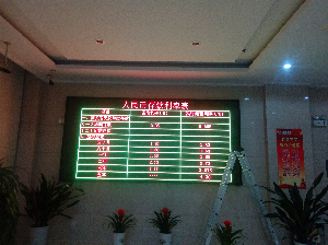 室內雙色led顯示屏
